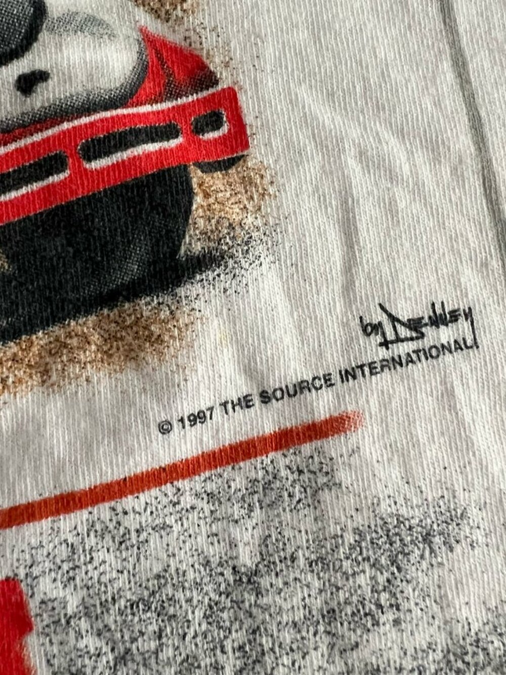 1997 MBNA Motorsports Racing The Way It Was T-shirt Vintage SIGNED Size XL - Picture 4 of 7